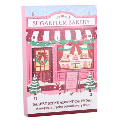 12-Day Sugarplum Bakery Scene Advent Calendar