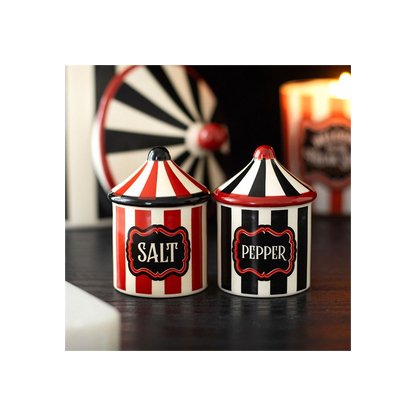 Circus Tent Salt and Pepper Shakers