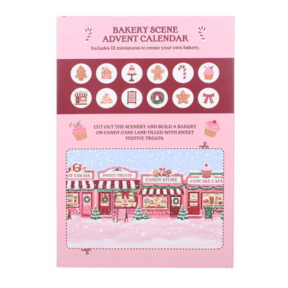 12-Day Sugarplum Bakery Scene Advent Calendar