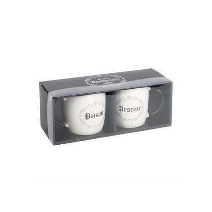 Poison and Arsenic Couples Mug Set