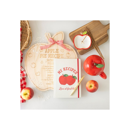 Apple Pie Recipe Serving Board