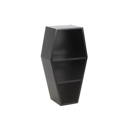 Small Black Coffin Shelf