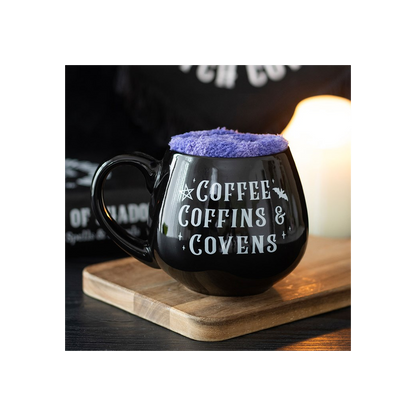 Coffee, Coffins & Covens Mug and Socks Set