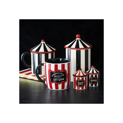 Circus Tent Salt and Pepper Shakers