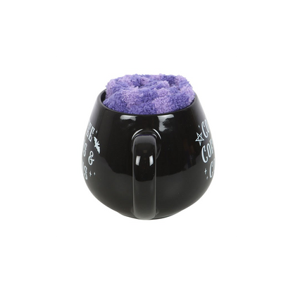 Coffee, Coffins & Covens Mug and Socks Set